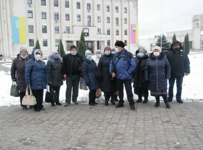 У Славутичі відбувся мітинг проти підвищення цін на електроенергію