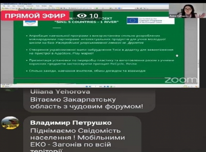 Депутати Молодіжної ради провели корисно день на VII Всеукраїнському онлайн форумі