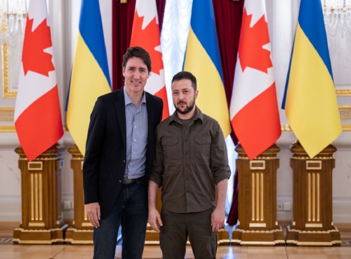 Прем’єр Канади прибув до Києва з неанонсованим візитом