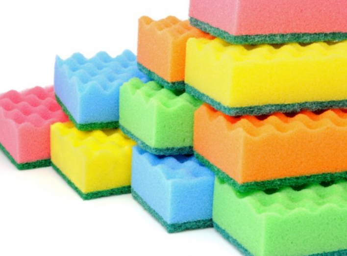 Різнокольорові губки: у кожного кольору є призначення